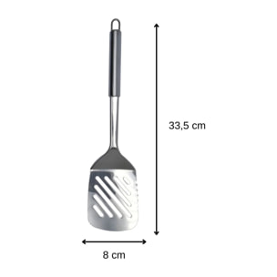 Set de 2 ustensiles de cuisine spatule de cuisine inox Fackelmann Elemental
