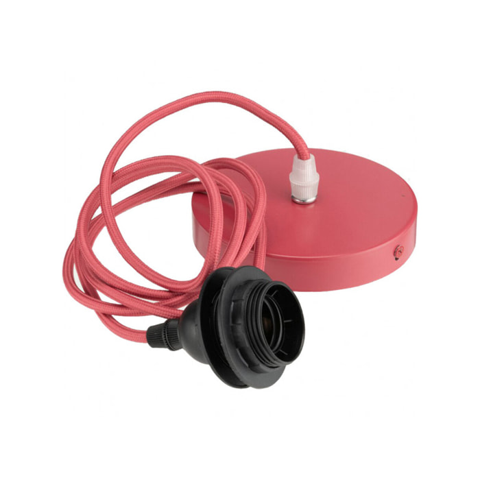 Cordon électrique en tissu E27 L150cm - 2 coloris - ARGUIN