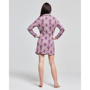 Camicia da notte viscosa Orchidea