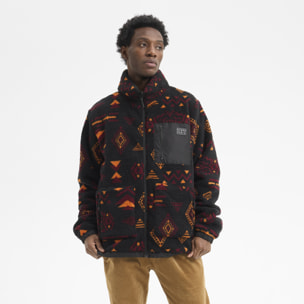 Chaqueta reversible de cuello alto Hydroponic