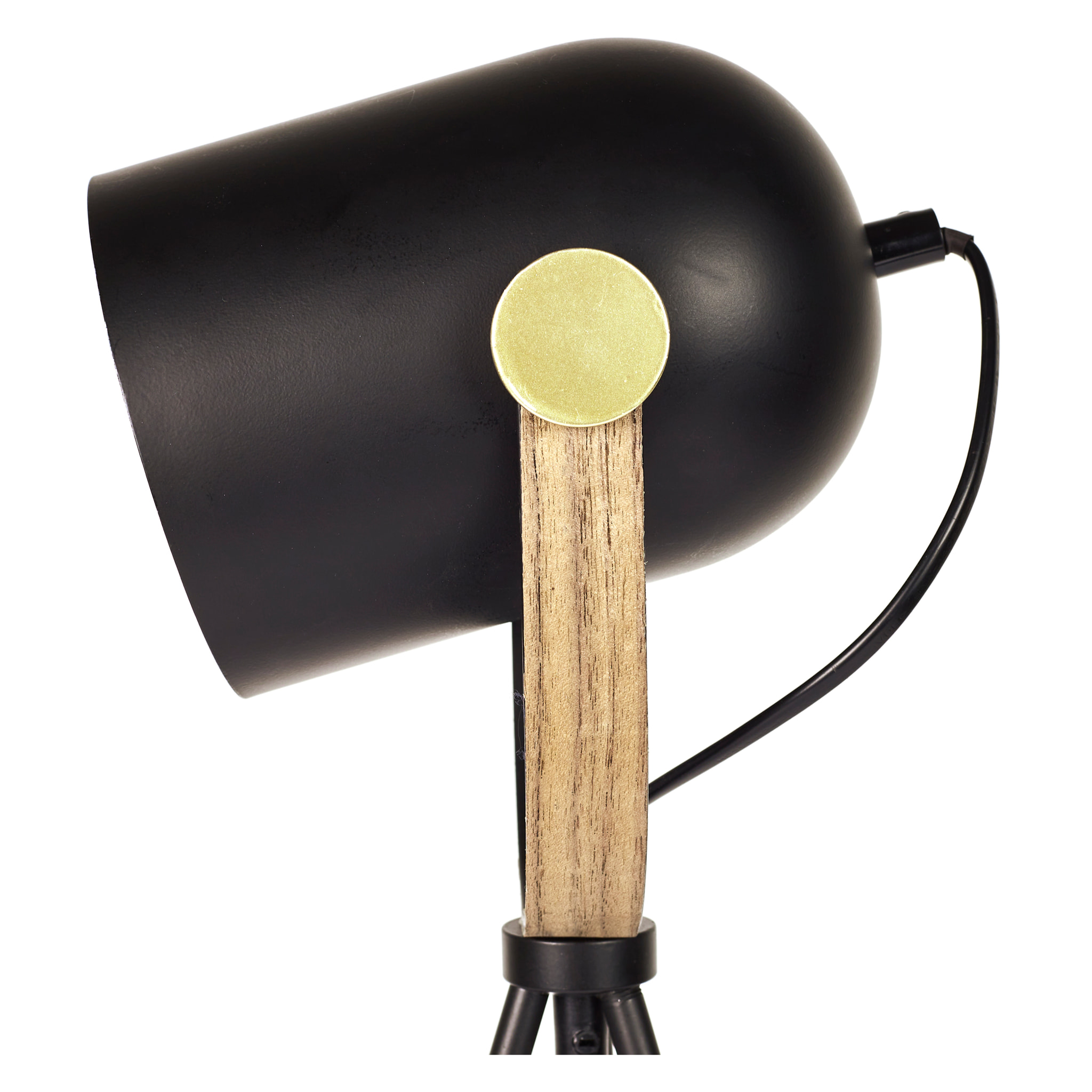 Lampe A Poser Indus Metal Noir