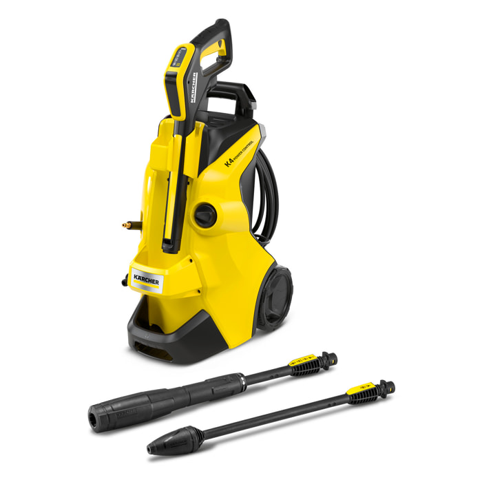 Nettoyeur haute pression Karcher K 4 Power Control - Pression 130 bar- Débit 420 l/h- Moteur 1800 W