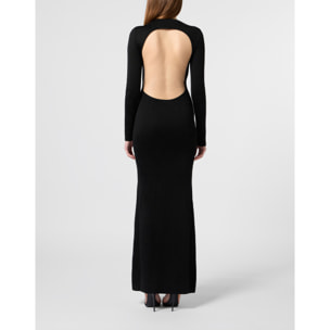 PHILIPP PLEIN Vestido de noche de punto MONOGRAM