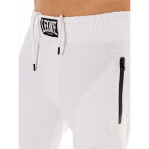Pantalone sportivo da uomo con tasche con chiusura zip Leone B&W