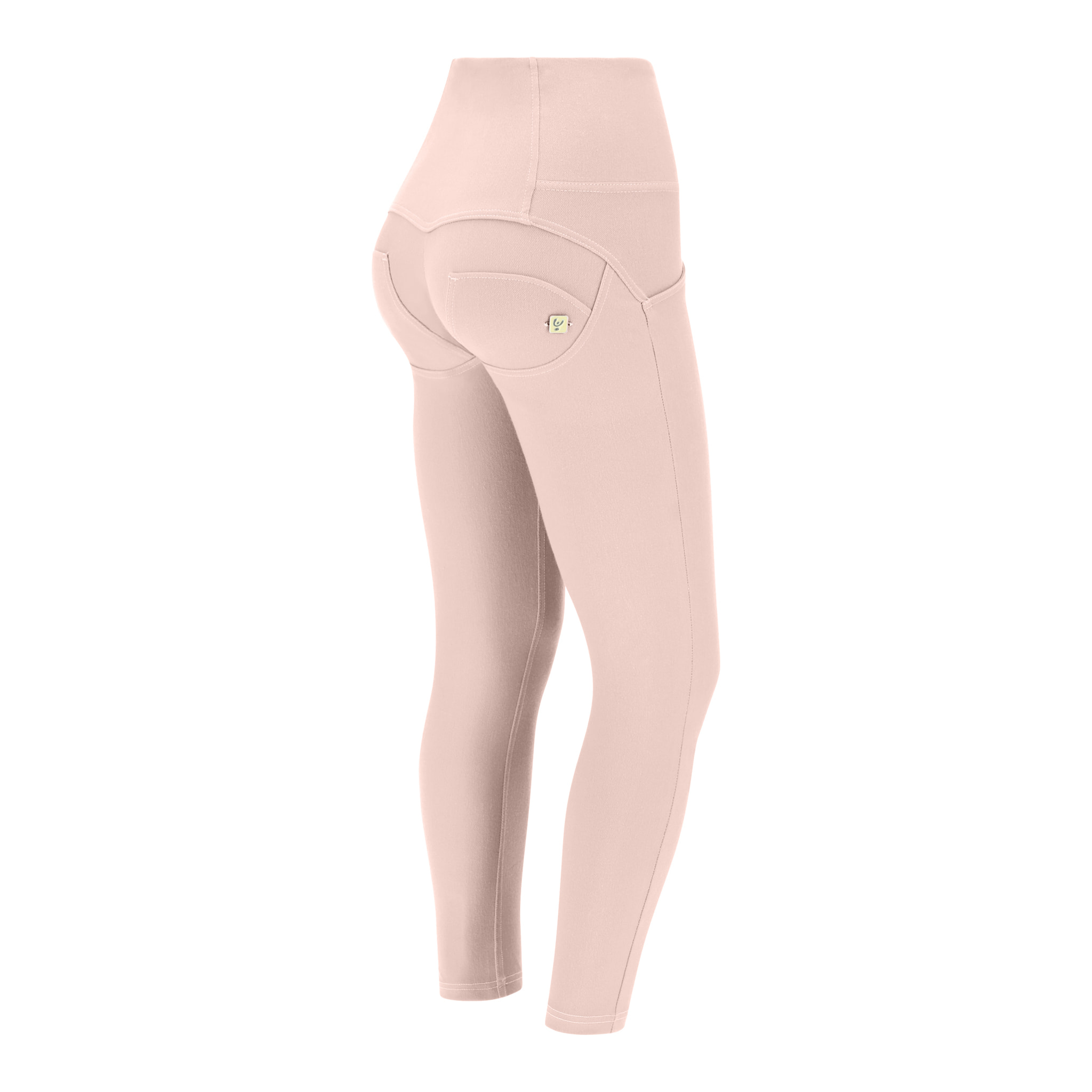 Pantaloni push up WR.UP® 7/8 vita alta jersey drill ecologico