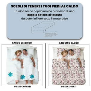 PARURE COPRIPIUMINO INFINITY - 100% Microfibra