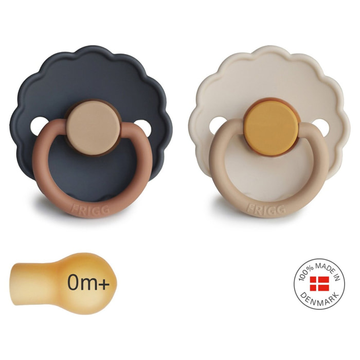 Frigg Pack 2 Chupetes Latex Daisy