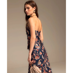 Top de mujer estilo corpiño con espalda entrelazada