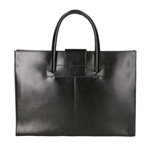 Borsa a mano da Donna Evelina in Vera Pelle Made in Italy 29x40x9 cm