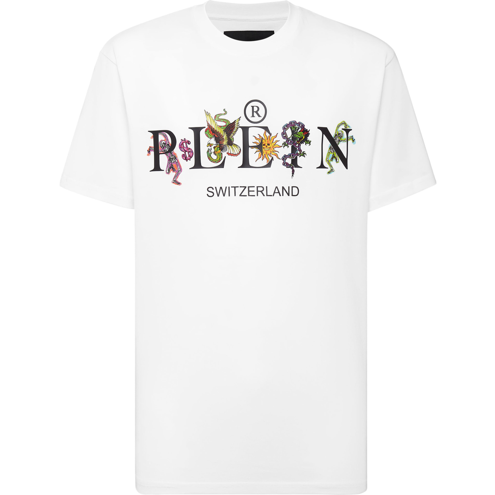 PHILIPP PLEIN T-shirt girocollo a maniche corte TATTOO