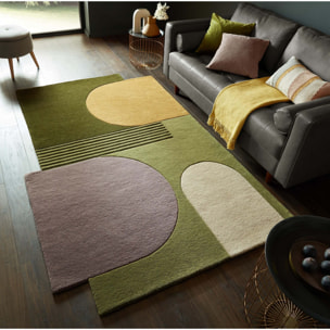 Tapis pure laine LOZENGE
