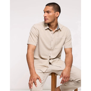 Camisa Manga Corta Gris - Guatape