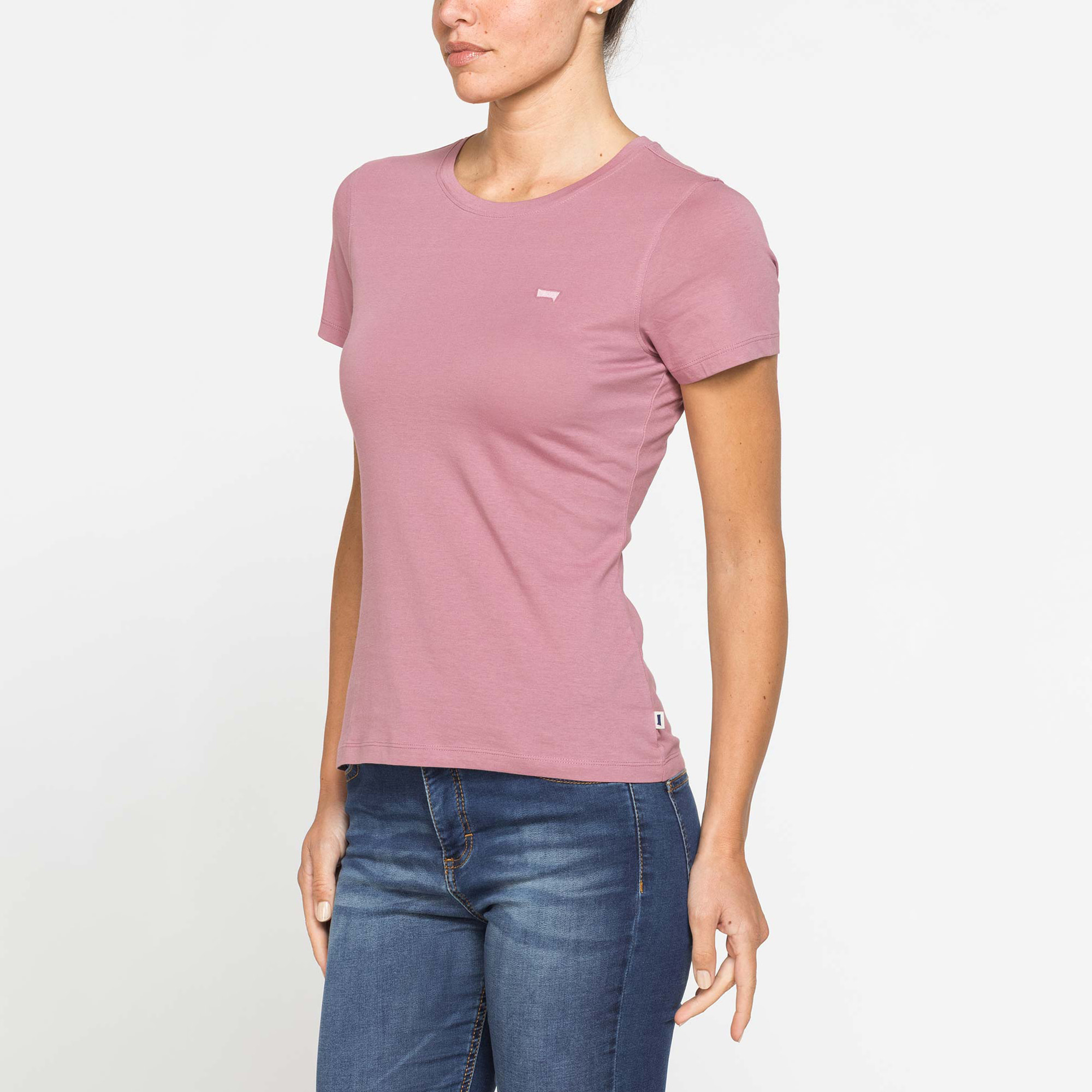 T-SHIRT BASICA IN JERSEY DI PURO COTONE