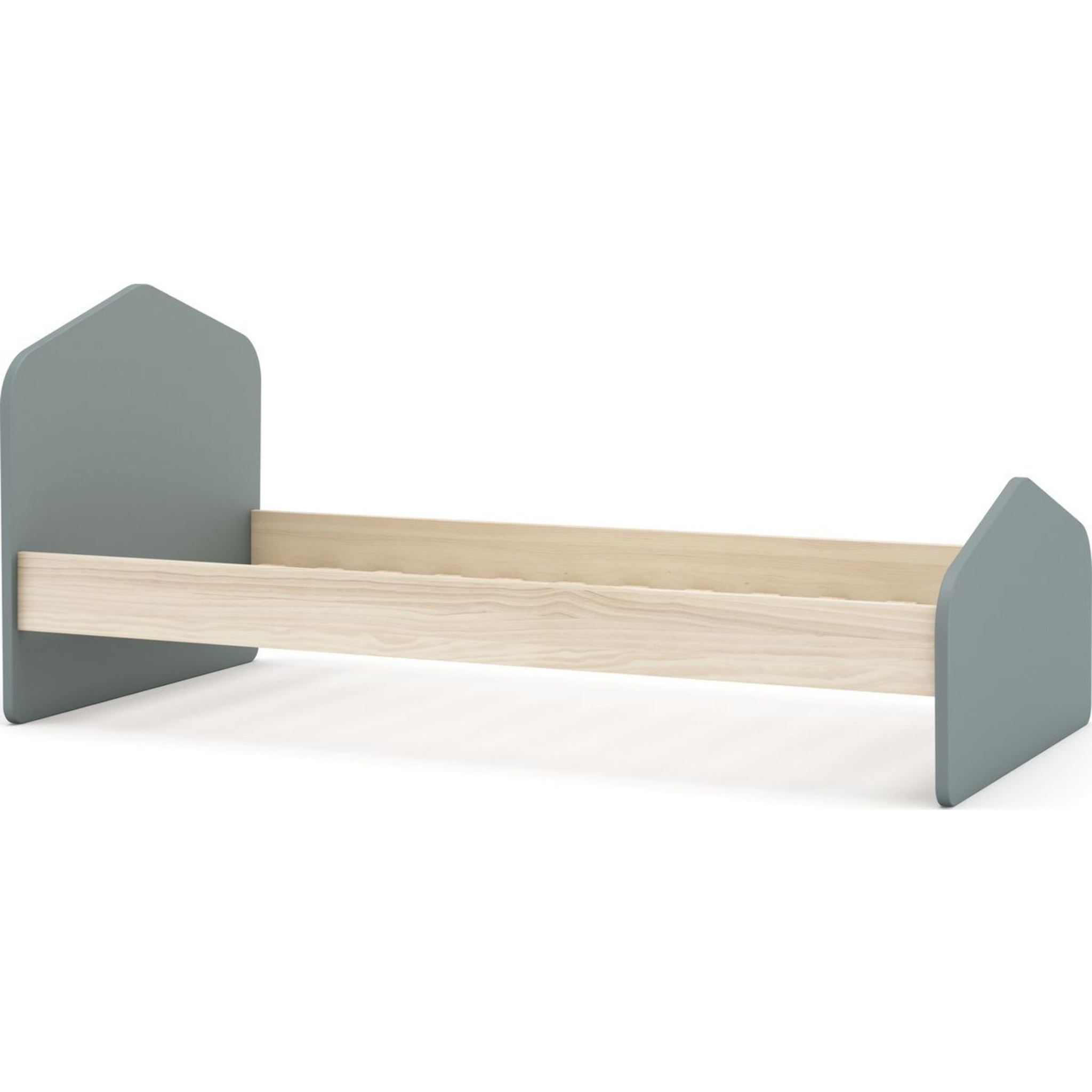 Lit enfant avec tête de lit en bois - LUCY