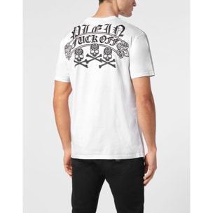 PHILIPP PLEIN T-Shirt Round Neck SKULL&BONES