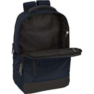 Mochila portatil 15,6"+tablet+usb safta safta business "dark blue"