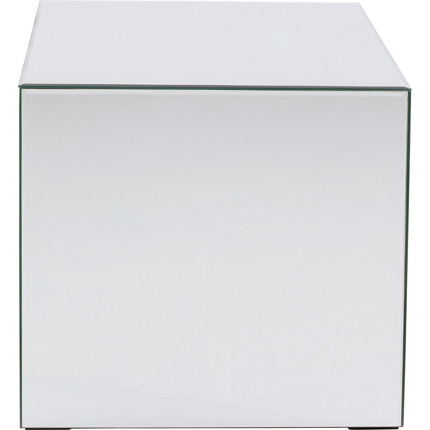 Table d'appoint Luxury 45x45cm argent Kare Design