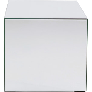 Table d'appoint Luxury 45x45cm argent Kare Design