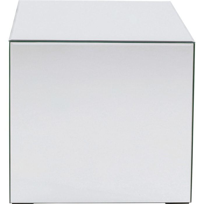 Table d'appoint Luxury 45x45cm argent Kare Design