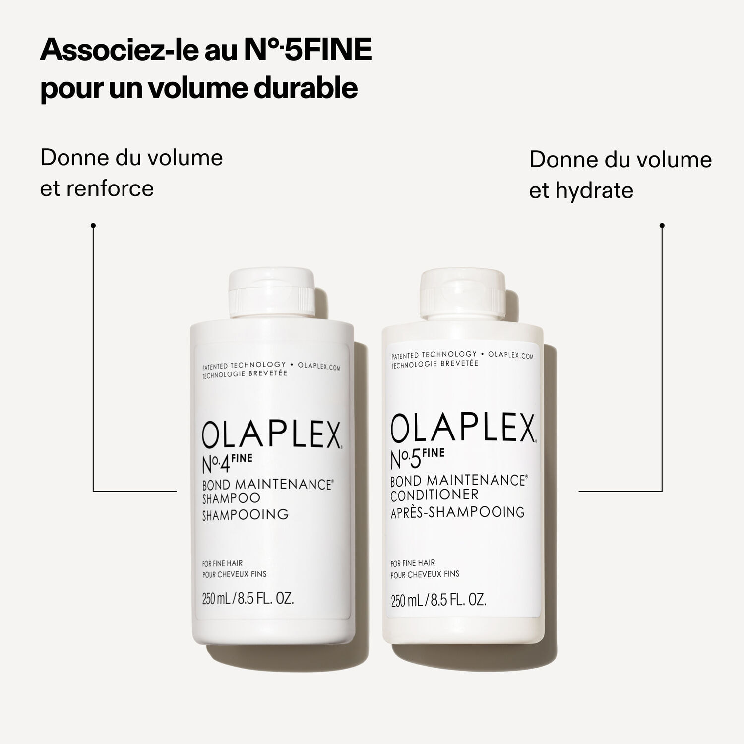 N°4 Fine Shampoing Cheveux Fins - Bond Maintenance