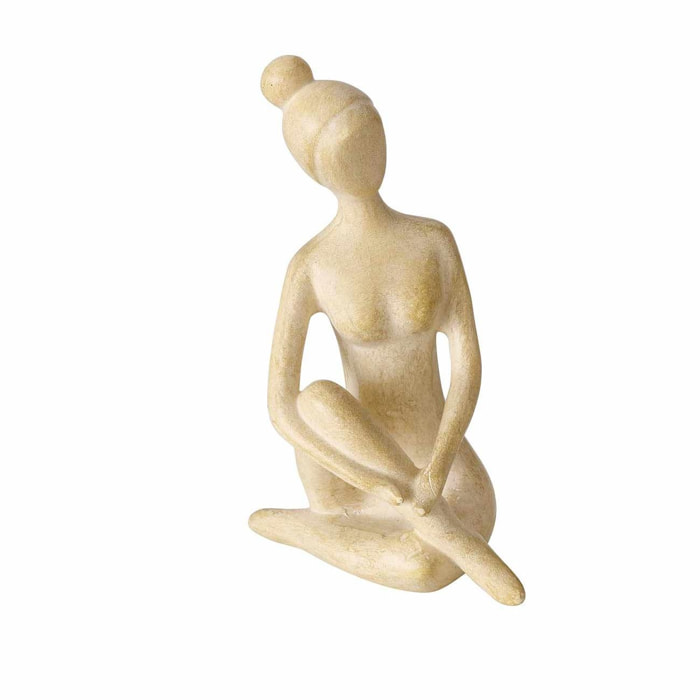 Figura yoga aldeire beige 10cm