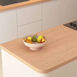 Corbeille à fruits Poly D26cm rose