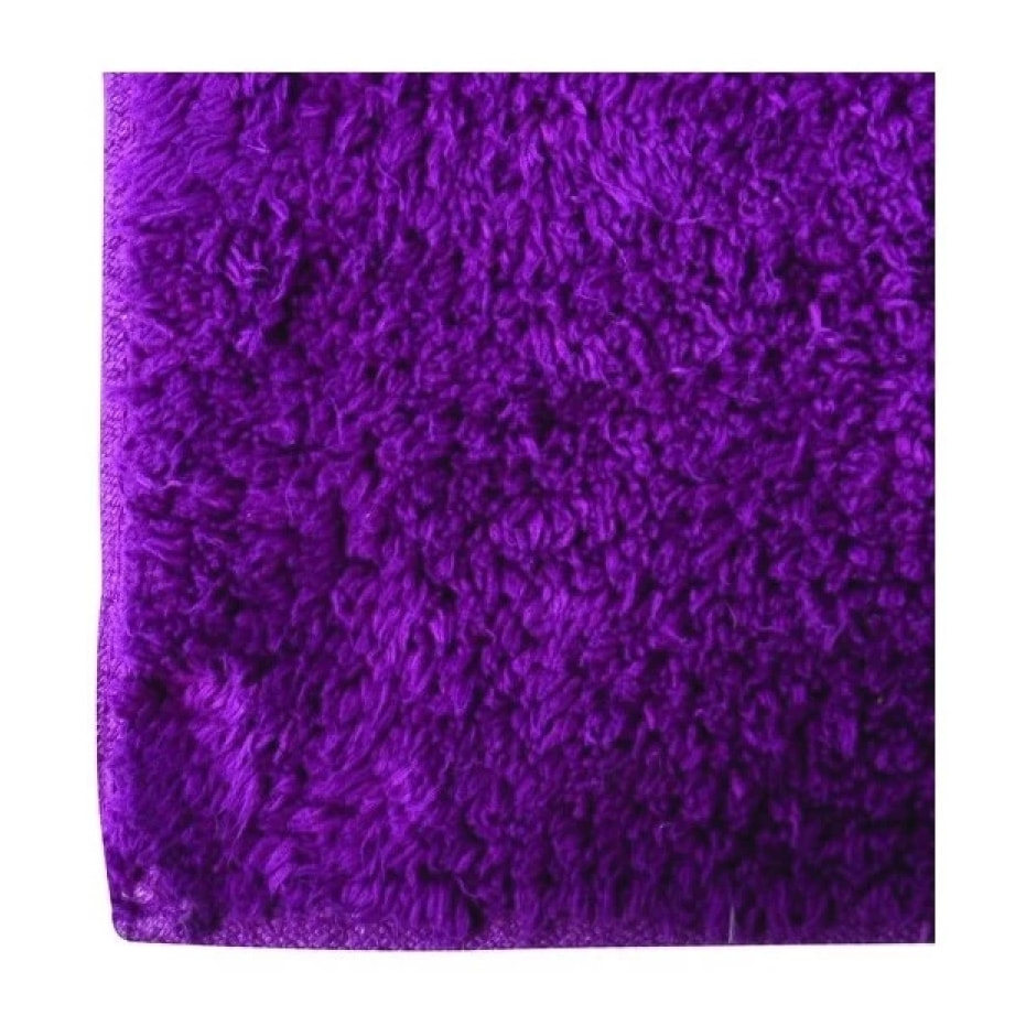 Tapis de bain Coton 45x70cm Violet MSV