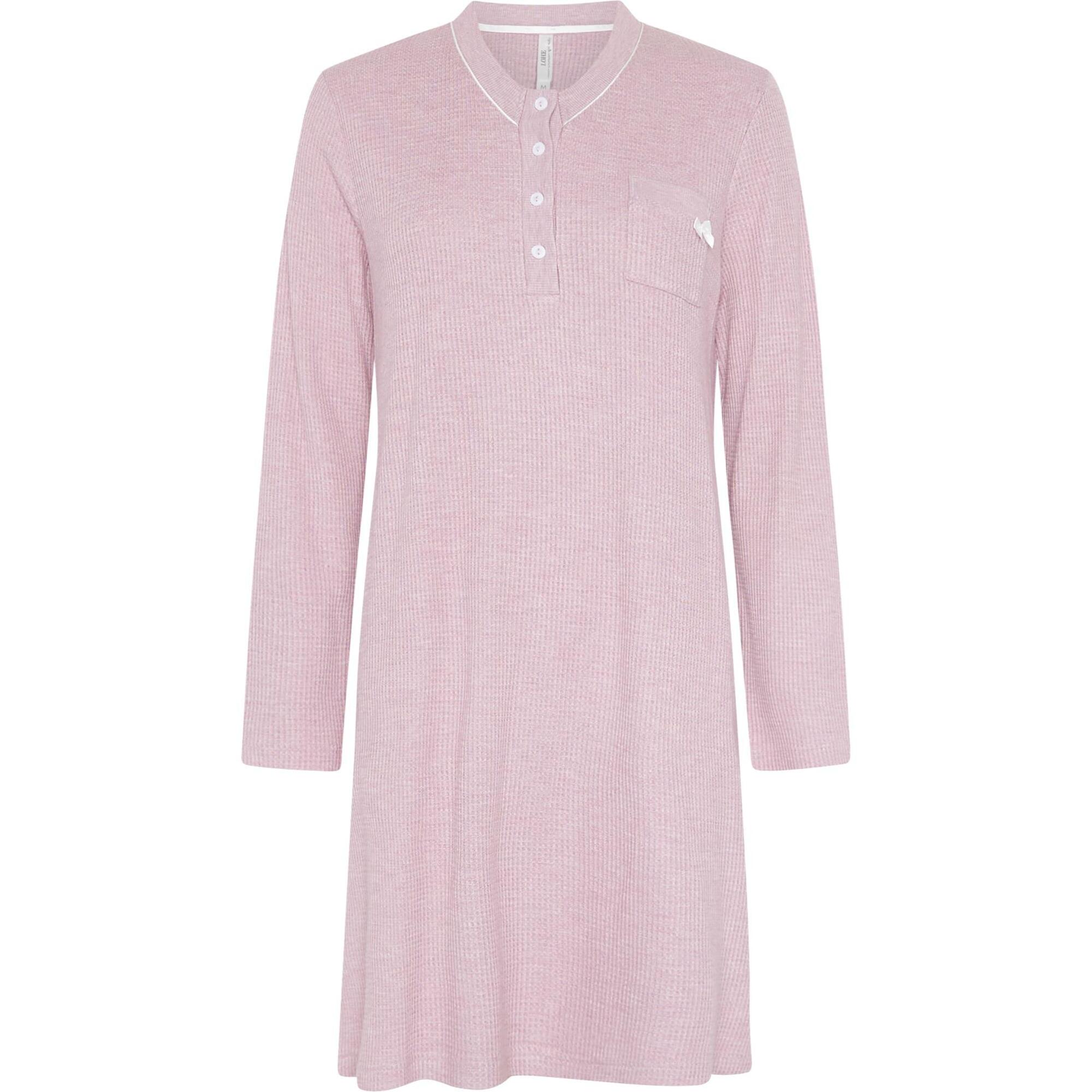 Camisón mujer de pico con botones
