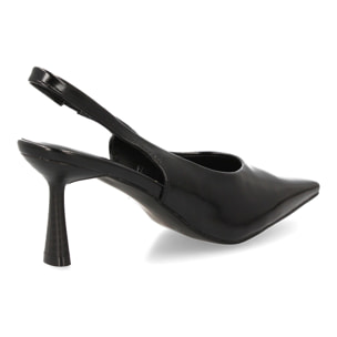 Zapato de Salón destalonado con punta fina