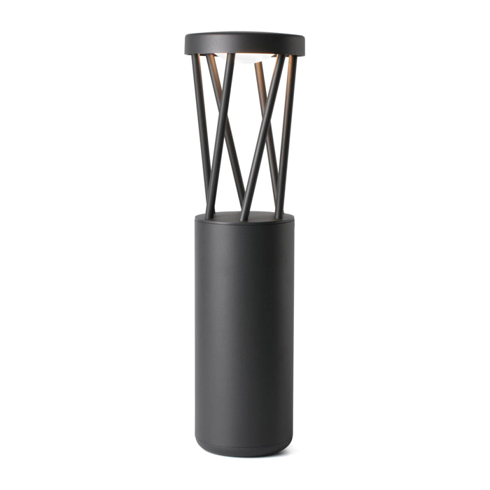 TWIST LED Lampe balise gris foncé