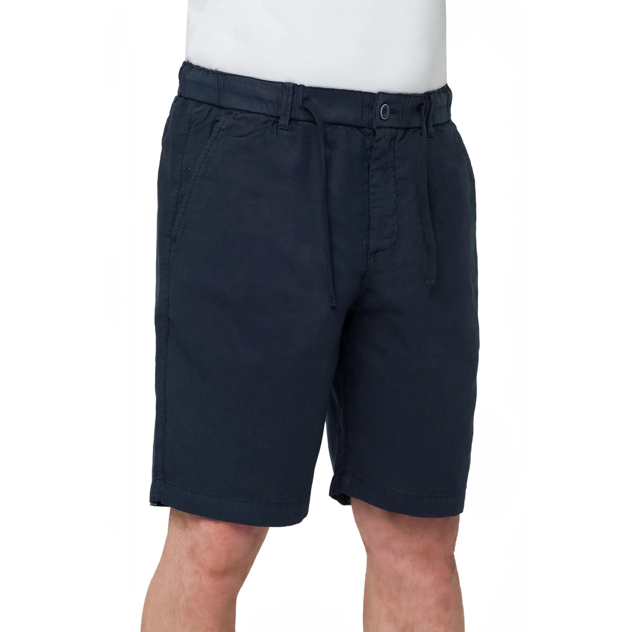 Bermuda in lino Sandbar Blu navy
