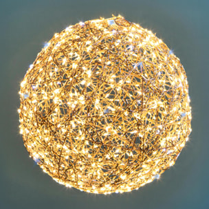 Sfera con 1000 led 10% flash pvc - Pezzi 1 - ORO - Bianchi Dino SpA