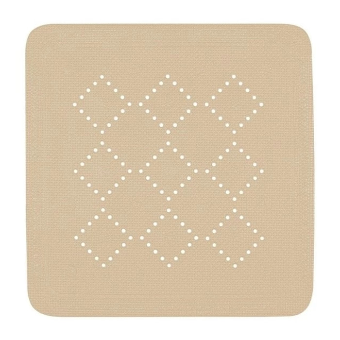 Tapis Fond de douche PVC ALASKA 55x55cm Beige Bahamas Spirella
