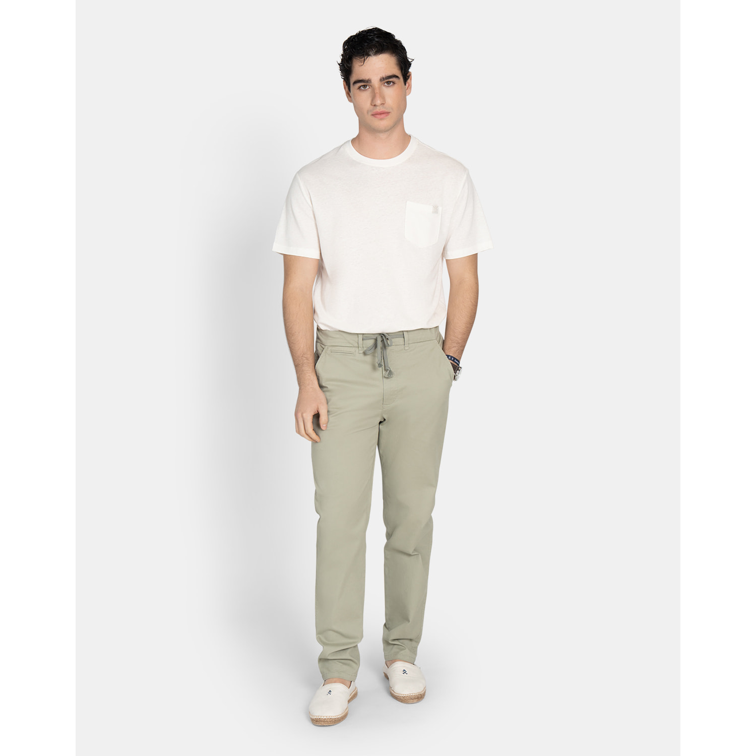 CAMISETA COTTON-LINNEN POCKET