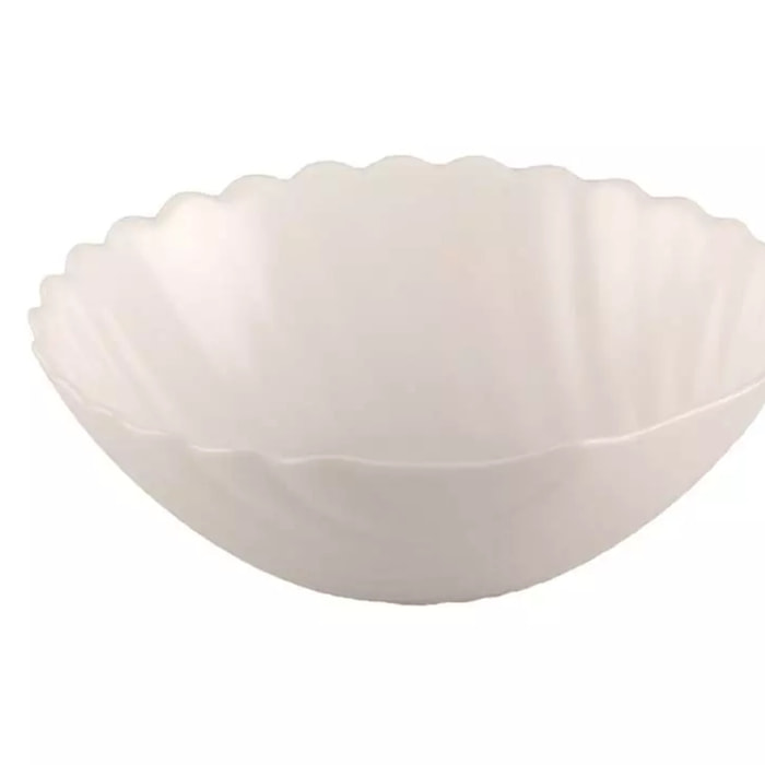 Lot de 6 Bol coquillage blanc 13.3cm