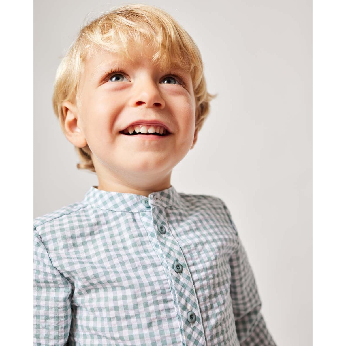 CAMISA CUADRO VICHY VERDE