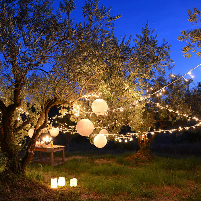 Guirlande solaire YOGY 400 LED 33.9M