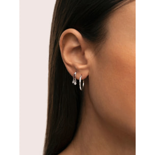 Pendiente Suelto Luzia Plata