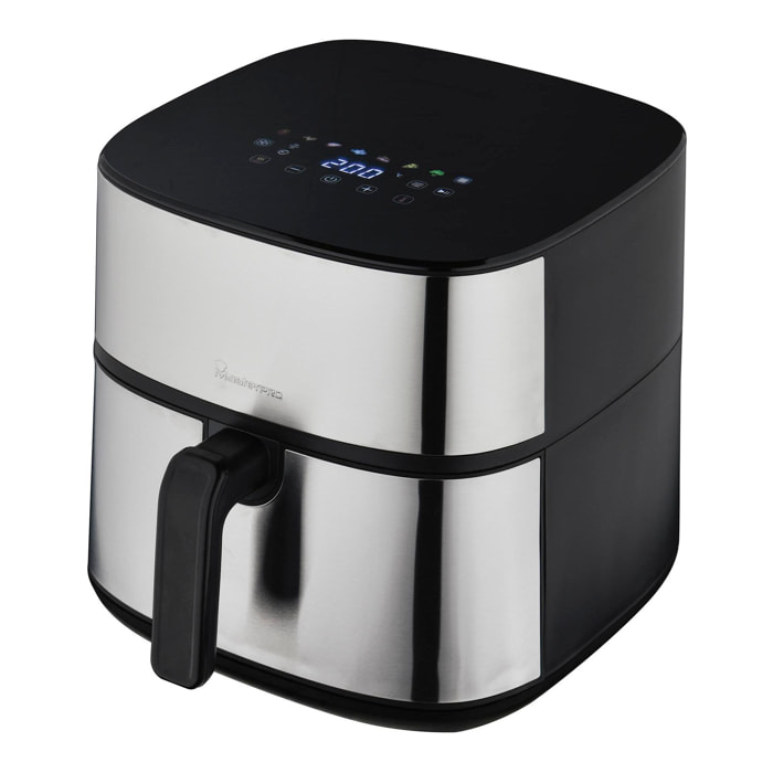 MasterPRO SURROUND 800 Freidora de Aire 8L 2000W / Sistema Calentamiento Dual / Pantalla táctil LED / 11 Programas de Cocción
