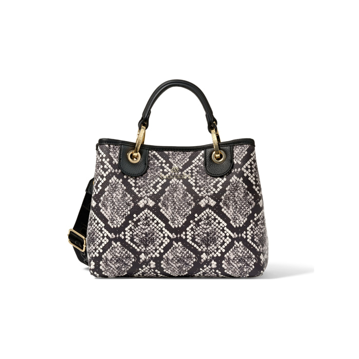 Borsa a mano  da donna In Poliestere e Poliuretano Prodotto artigianale 28x21,5x13 cm