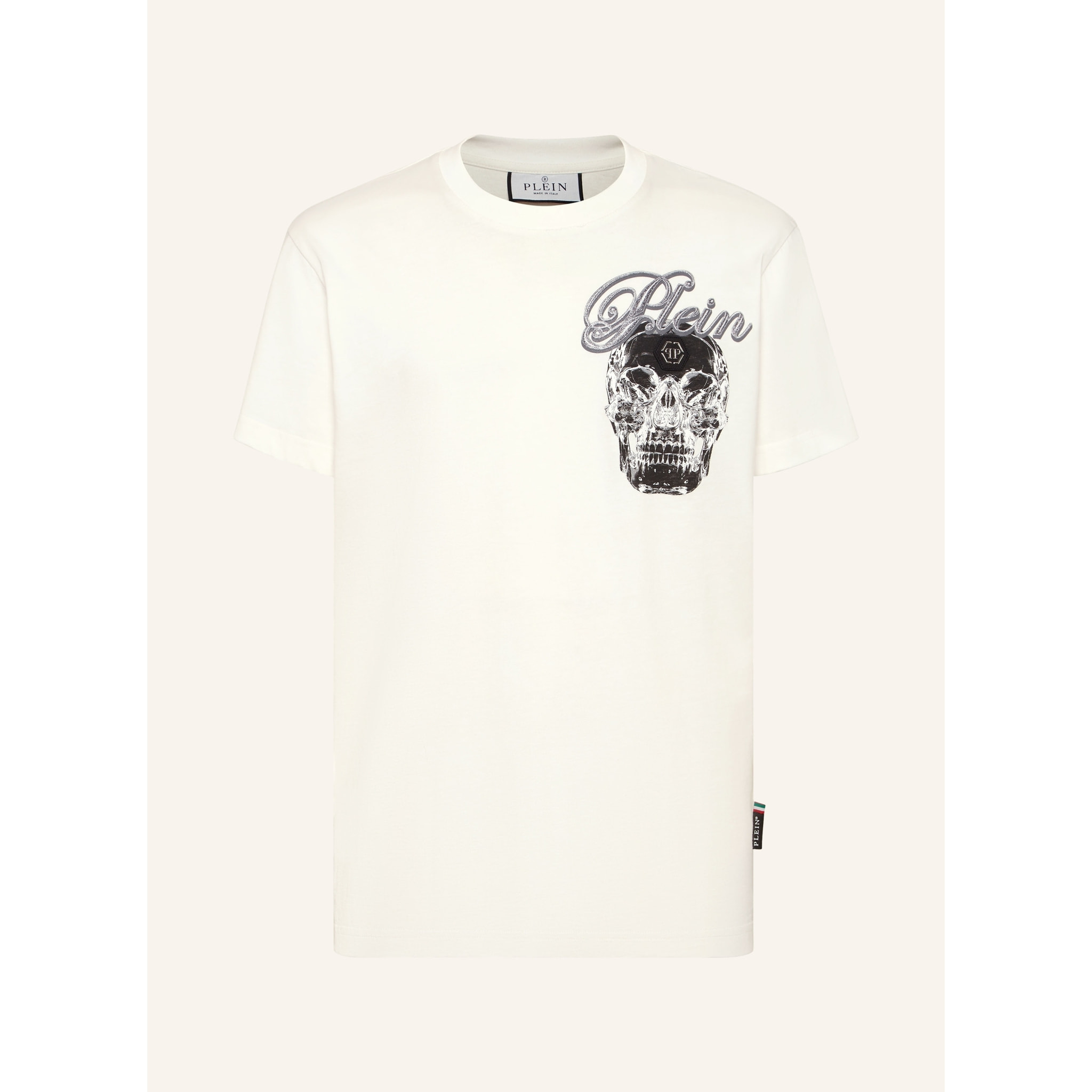 PHILIPP PLEIN T-Shirt Round Neck Ss SKULL