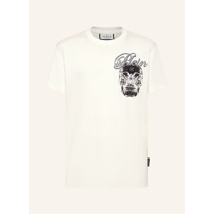 PHILIPP PLEIN T-Shirt Round Neck Ss SKULL