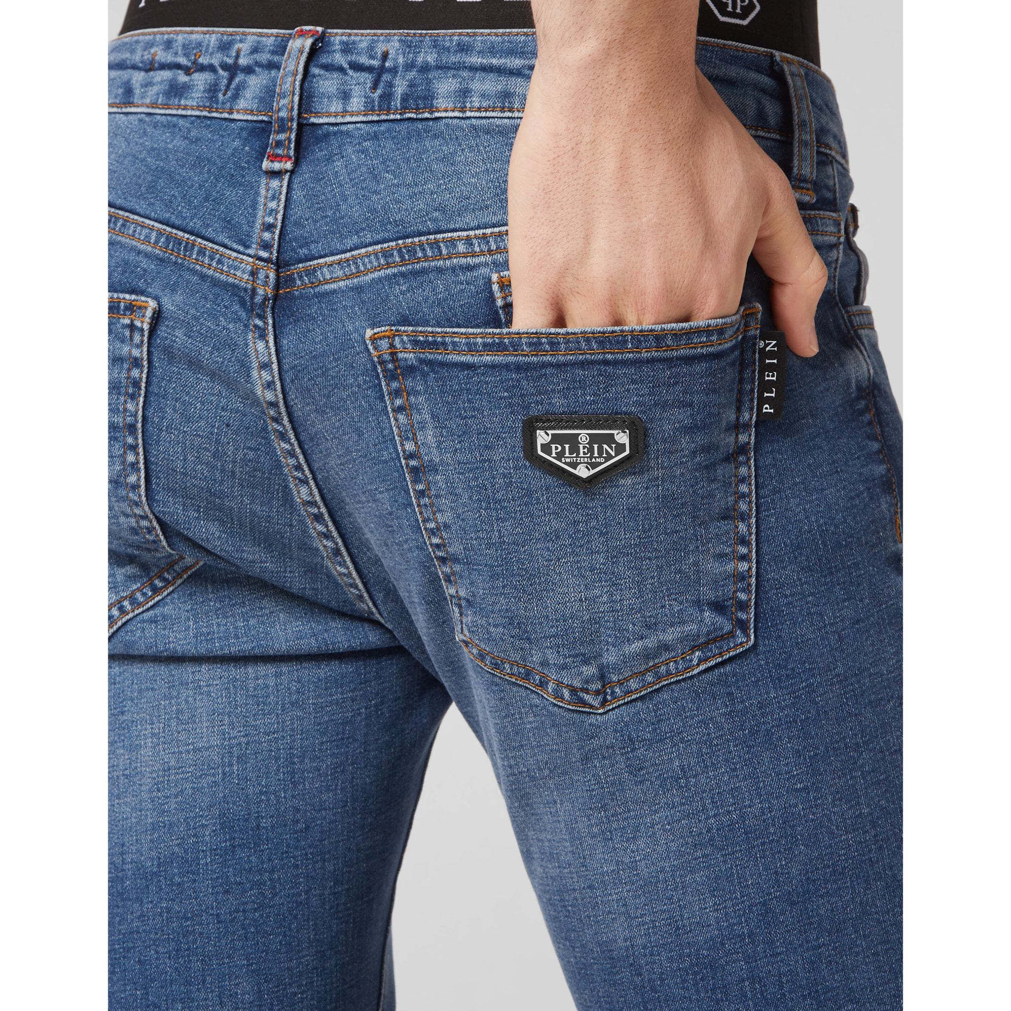 PHILIPP PLEIN Jeans dal taglio slim BASIC