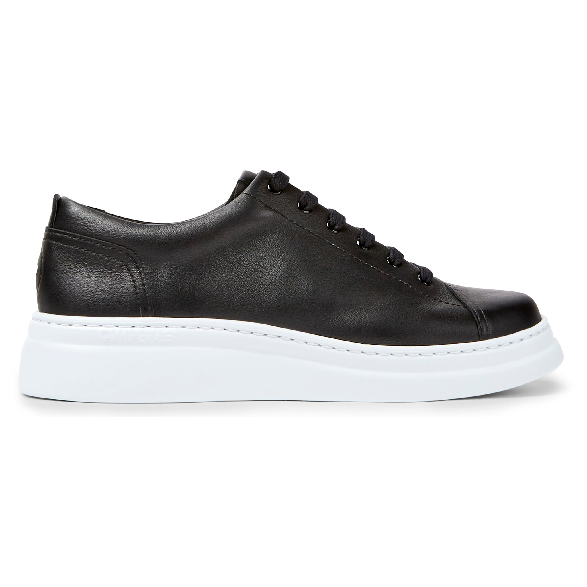 Zapatillas - CAMPER Runner Up - Negro - Cuero liso