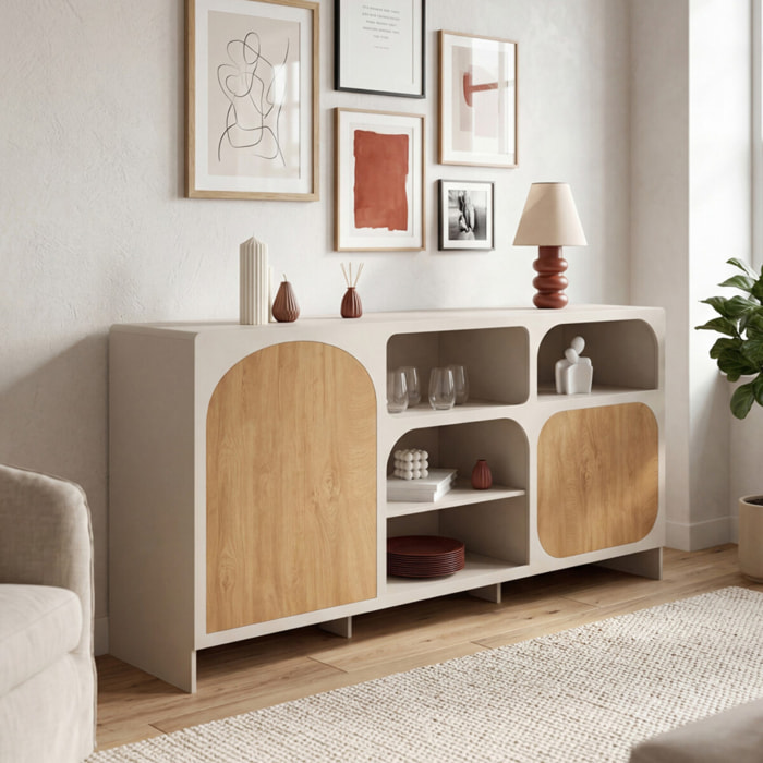 Buffet Athènes 2 portes 160cm