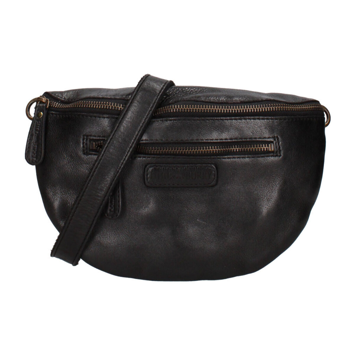 Borsa a tracolla  da uomo In Vera pelle Made in Italy 25x24x4 cm