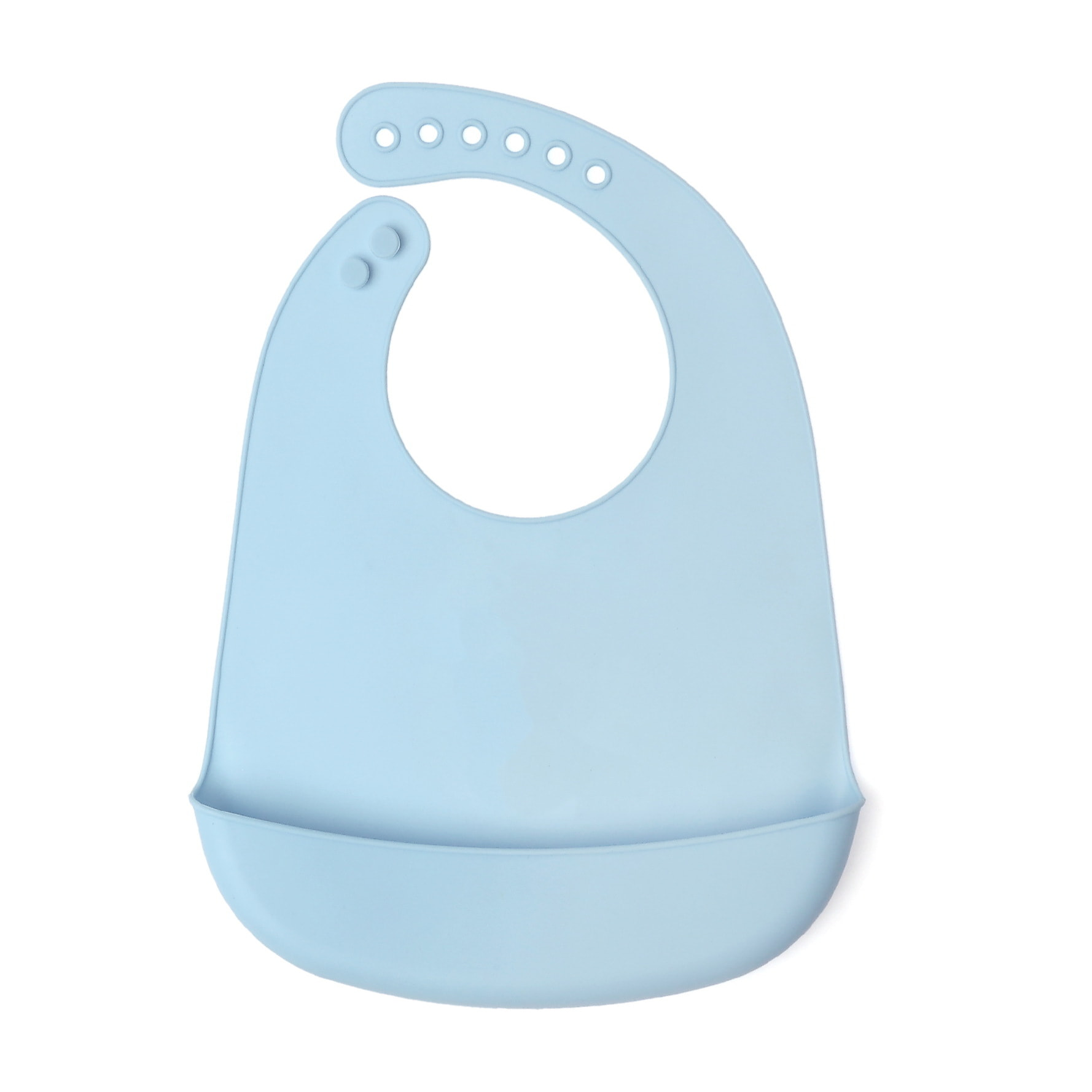 BABERO BLANDITO SILICONA AZUL