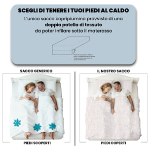PARURE COPRIPIUMINO IDA, 100% Cotone - DIANA