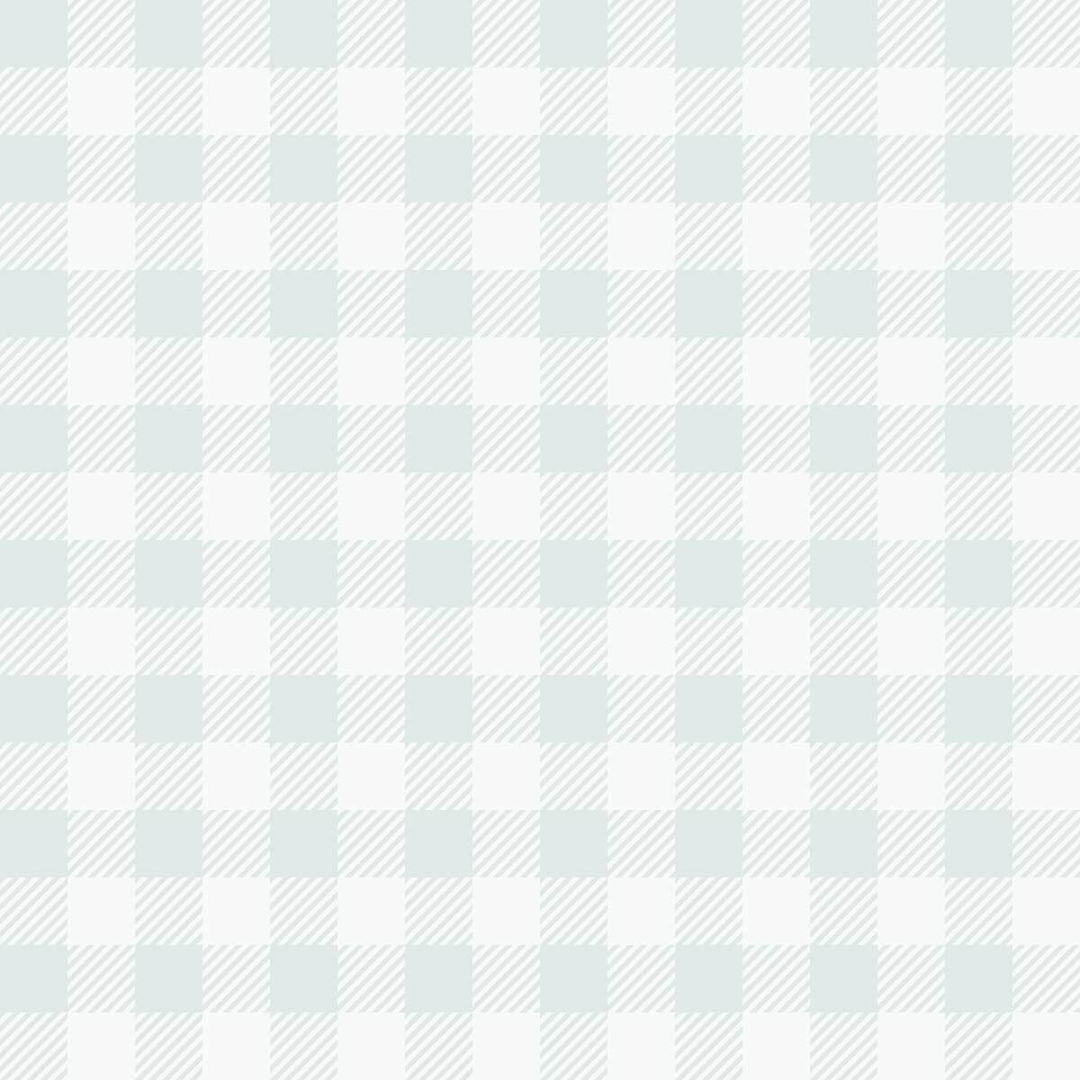 Papier peint vichy bleu ciel blanc enfant