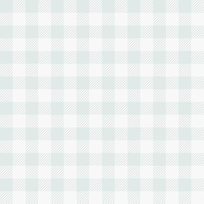 Papier peint vichy bleu ciel blanc enfant